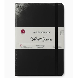 God's Grace A5 My FLEXI Velvet Series Notebook 192 Ruled pages 1329